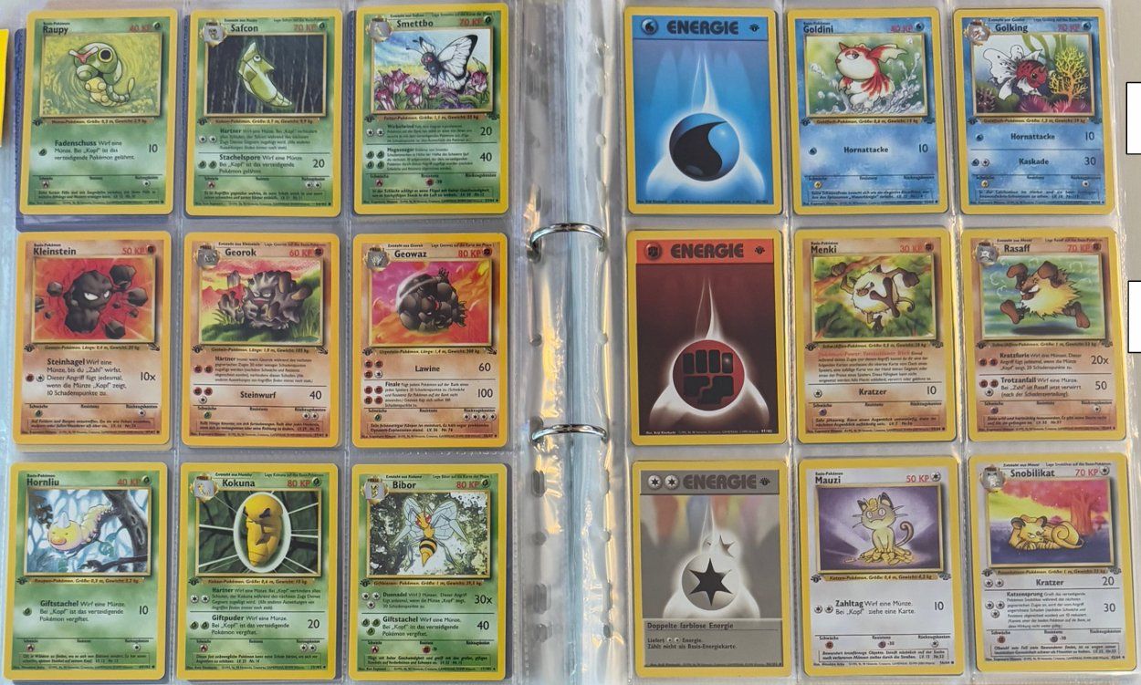 Pokémon Carte collezionabili: Pokemon Karten 1.Edition Sammlung – Usato da Sitterdorf venduto da mat_5c6v 7