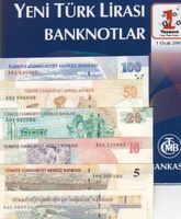 Türkei Merkezbank set serie nr 01 unz