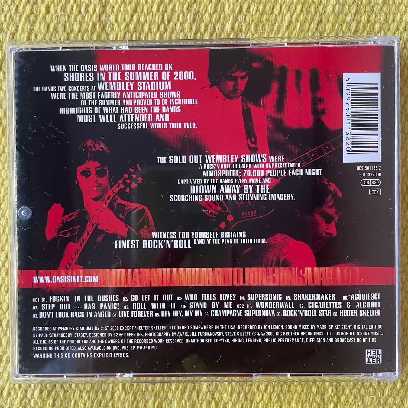 CD: OASIS-2CD FAMILIAR TO MILLIONS – Usato da Rorschacherberg venduto da CD-Roli 1
