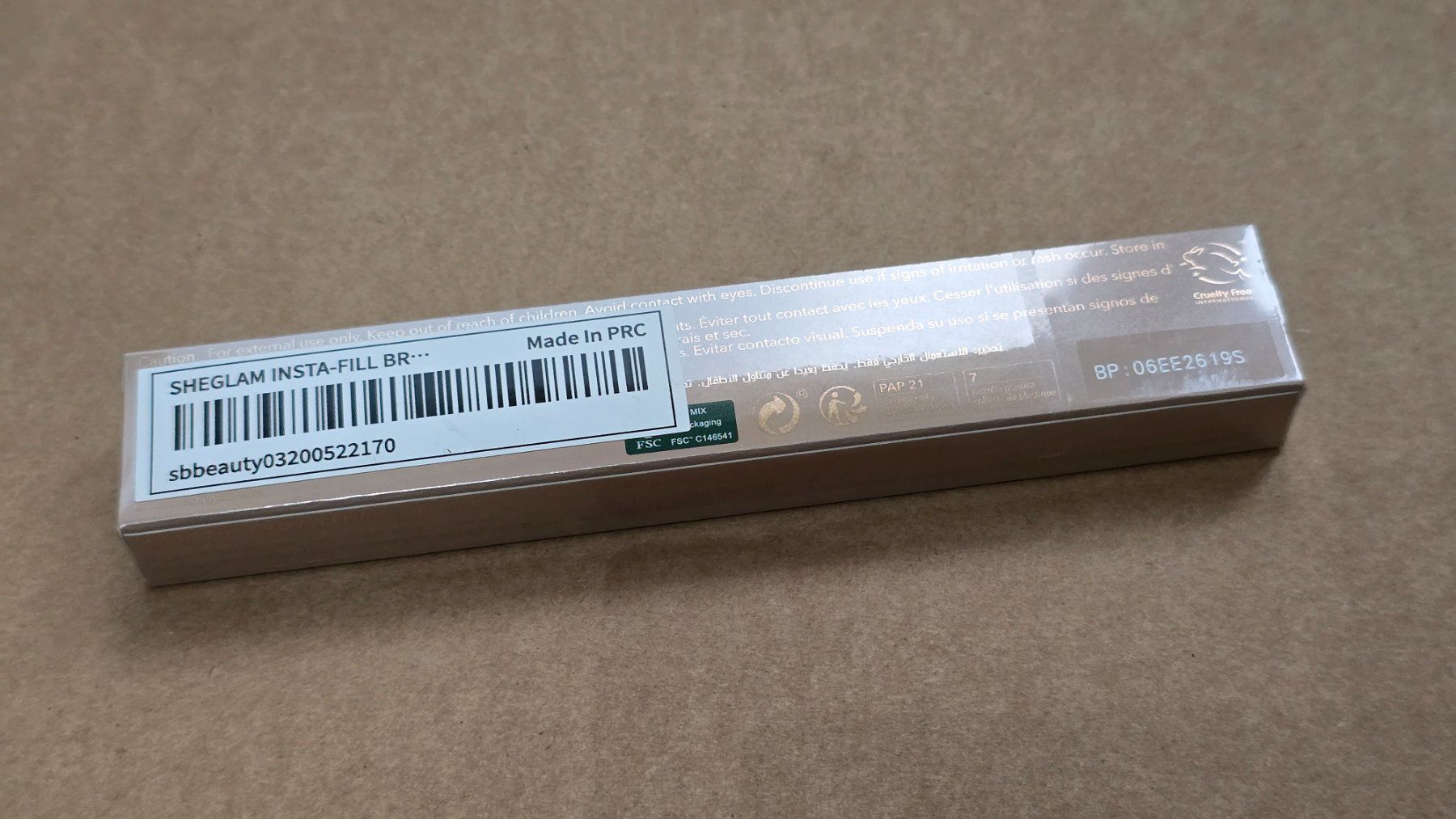 Make-up: SHEGLAM Insta-Fill Brow Pencil - Ash Brown – Neu und originalverpackt aus Thalwil von VitaMini 3