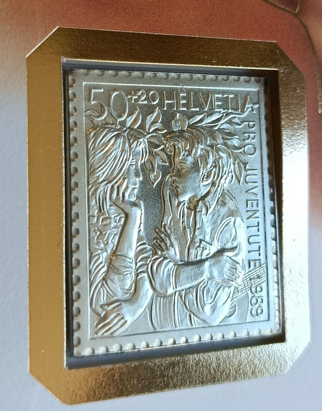 Medaglie: Numisbrief Freundschaft mit Silbermedaille ab 1 Fr. !! – Usato da Luzern venduto da Vreneli_1 1