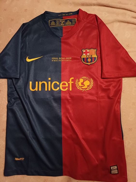 FC Barcelona Messi Trikot Final Roma 2009 Gr sse S Gebraucht In 