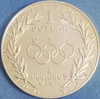 1 Dollar 1988 United States Olympic Coin Proof Silver Dollar