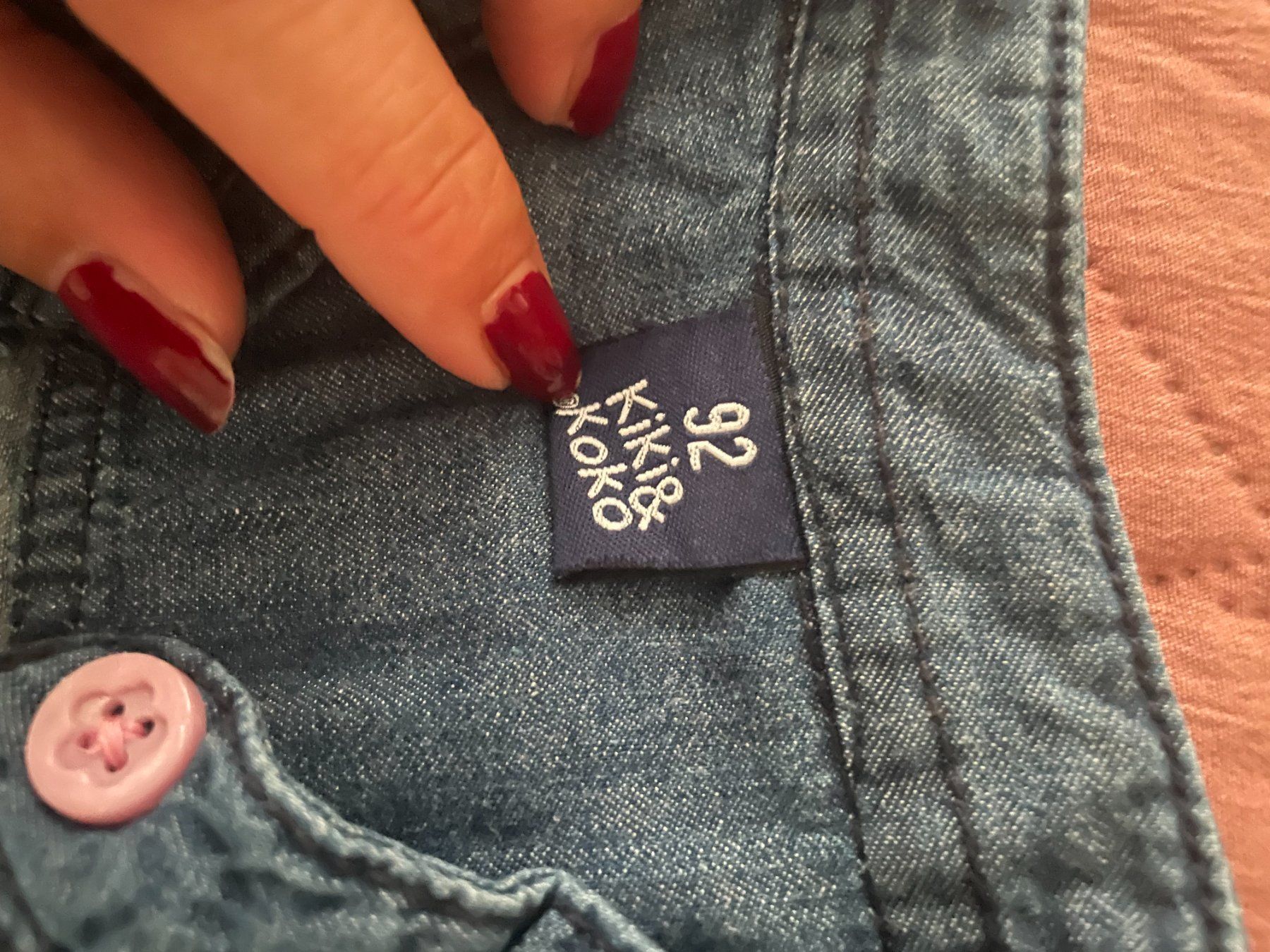 Kleider & Röcke: Jeanskleidchen mit rose Knöpfen – Neu (gemäss Beschreibung) aus Schwyz von chasemaxus88 2