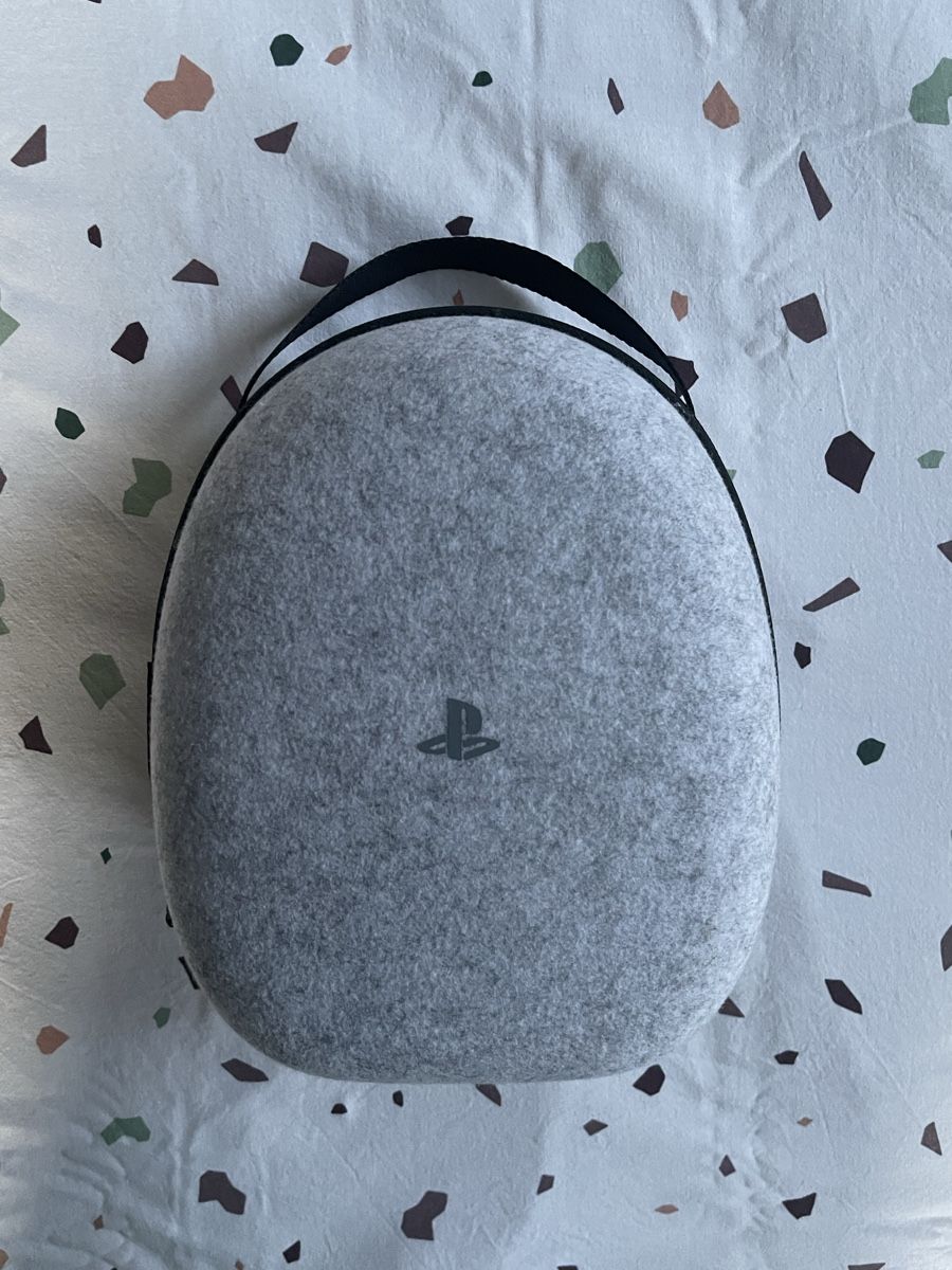 Borse: Case/Transporttasche PlayStation Headset grau – Usato da Hirzel venduto da carta9
