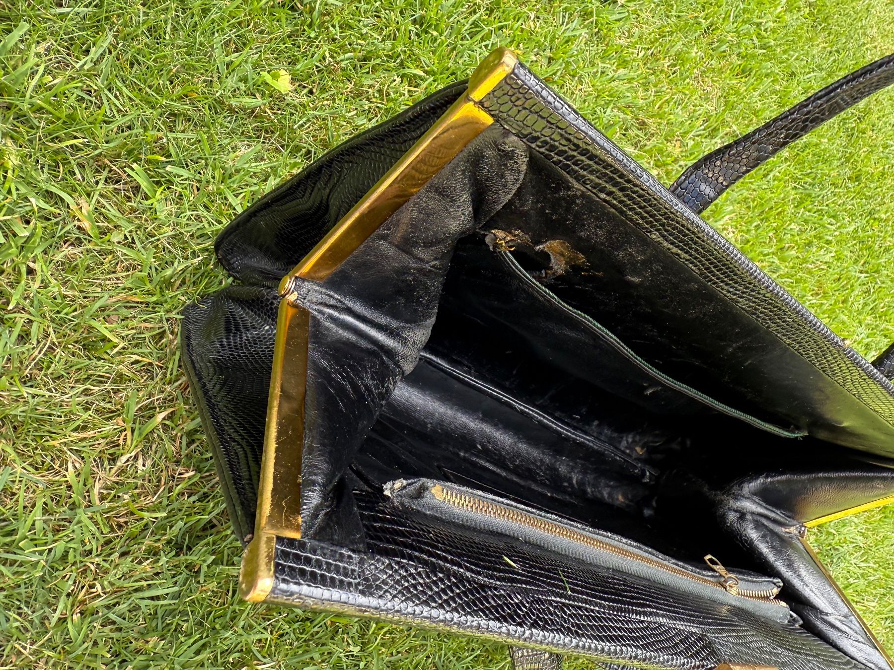 Borse da donna: Vintage Echsenleder Tasche – Usato da Rorbas venduto da tun_m7fz 8