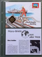 Münzbrief Niederländische Antillen 1985