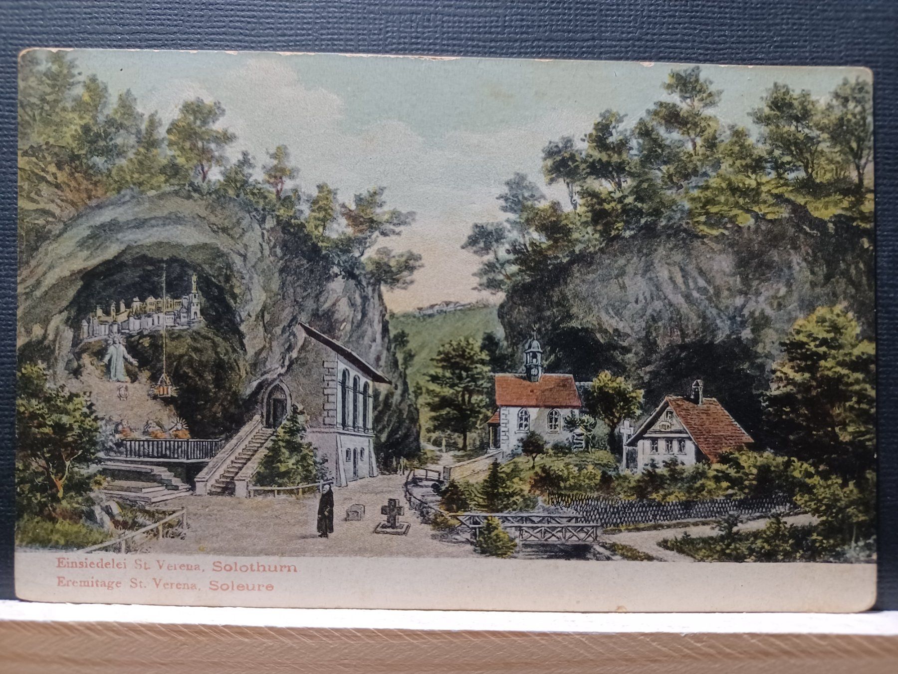 Cartoline postali: No. 29617, Einsiedelei St. Verena, Solothurn – Usato da Aarau Rohr venduto da mgvw