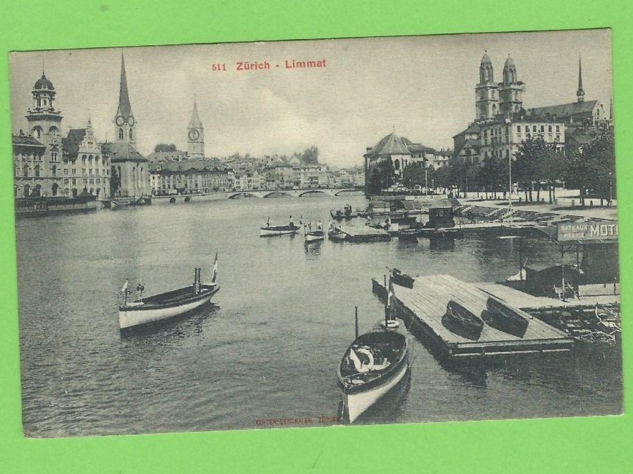 Cartoline postali: Zürich - Limmat – Usato da Zürich venduto da t24_de