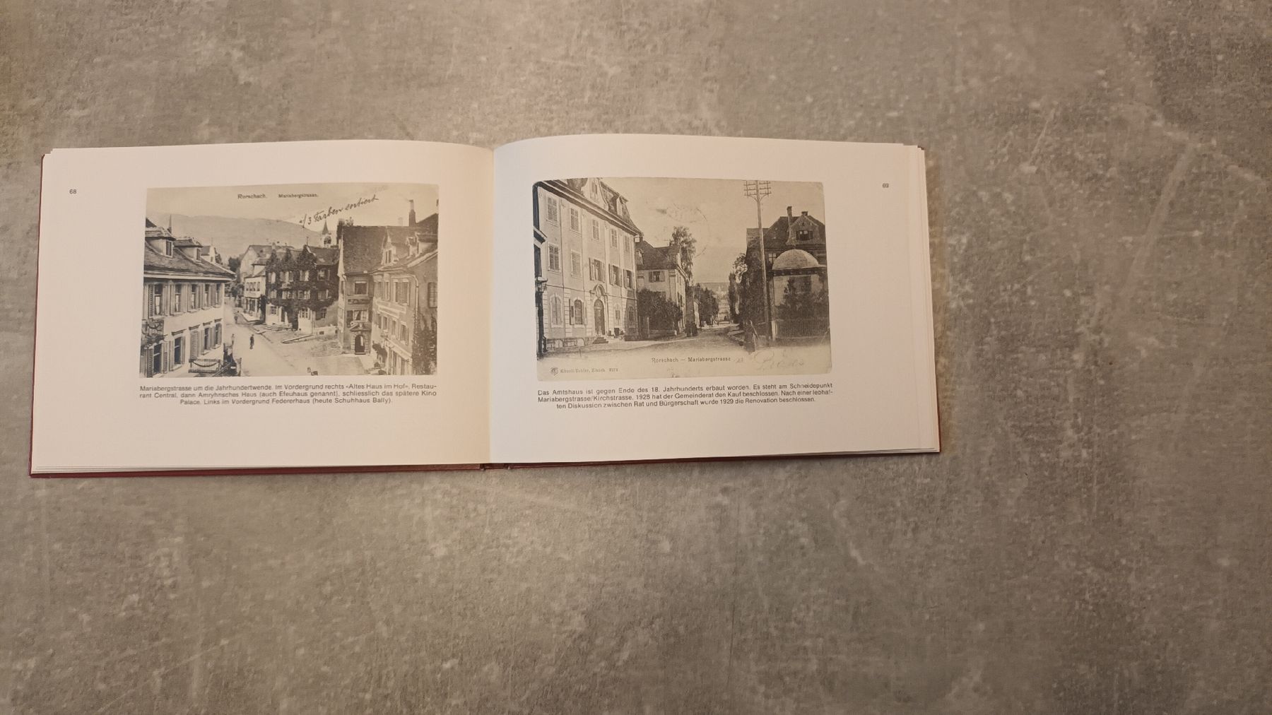 Livres: Buch Rorschach um 1900(124 Postkarten von Rorschach) – D'occasion à chur par erika025 2