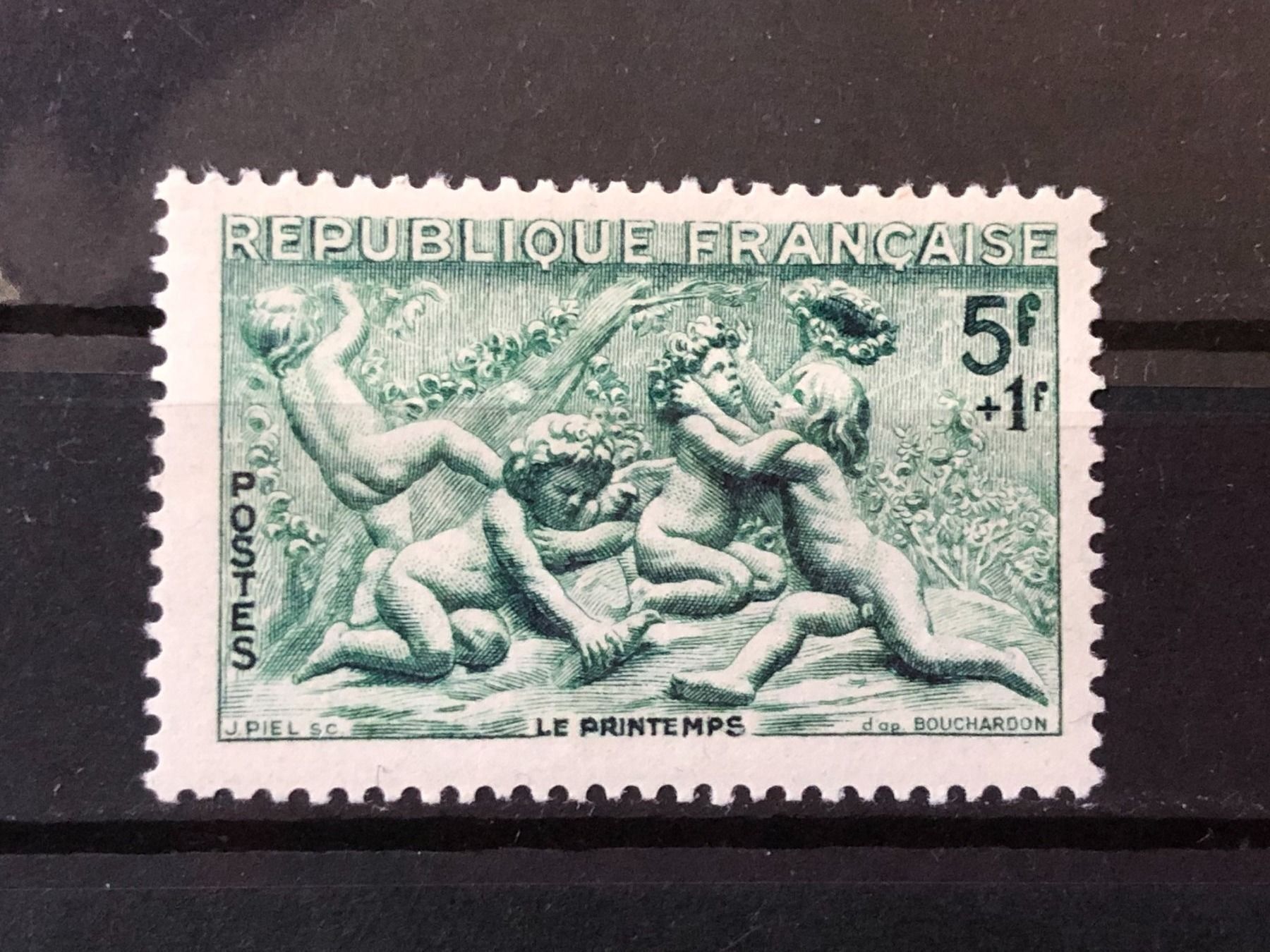 Tutti i francobolli: Série complète saison bas-reliefs 1949** – Nuovo e nell'imballaggio originale da Lausanne venduto da ffhoud 4