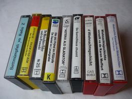 9x MC Kassetten Hörspiel alle CH Dialekt