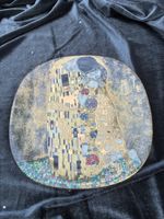 Wandteller Lilien Porzellan Gustav Klimt Der Kuss 1990