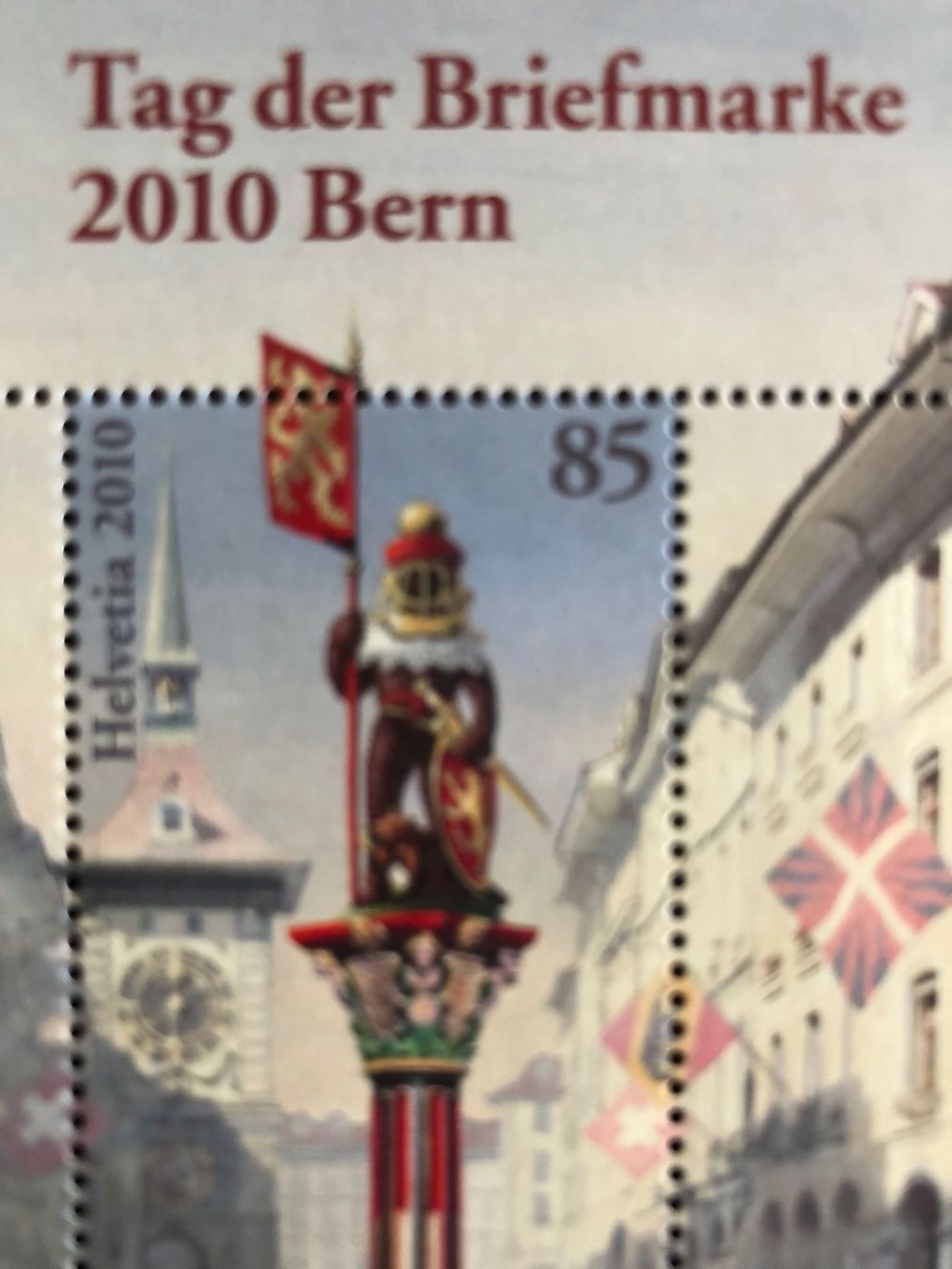 Tutti i francobolli: 2010 Sonderblock  Tag der Briefmarke 2010 – Nuovo (secondo la descrizione) da Horw venduto da Luki49 2