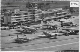 Flugaufnahme Zürich-Kloten