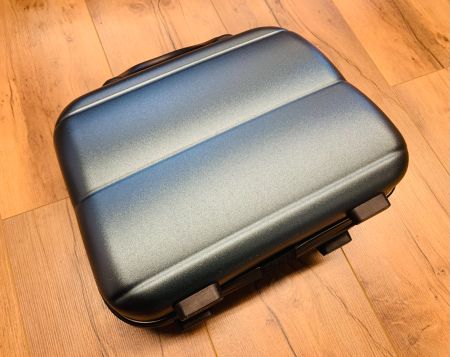 Handgepäck Tasche Beautycase M Polycarbonat 32cm Grün NEU