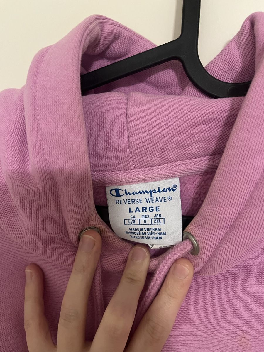 Champion Maglioni & Felpe: pink champion hoodie – Usato da Füllinsdorf venduto da si.ja.35 2
