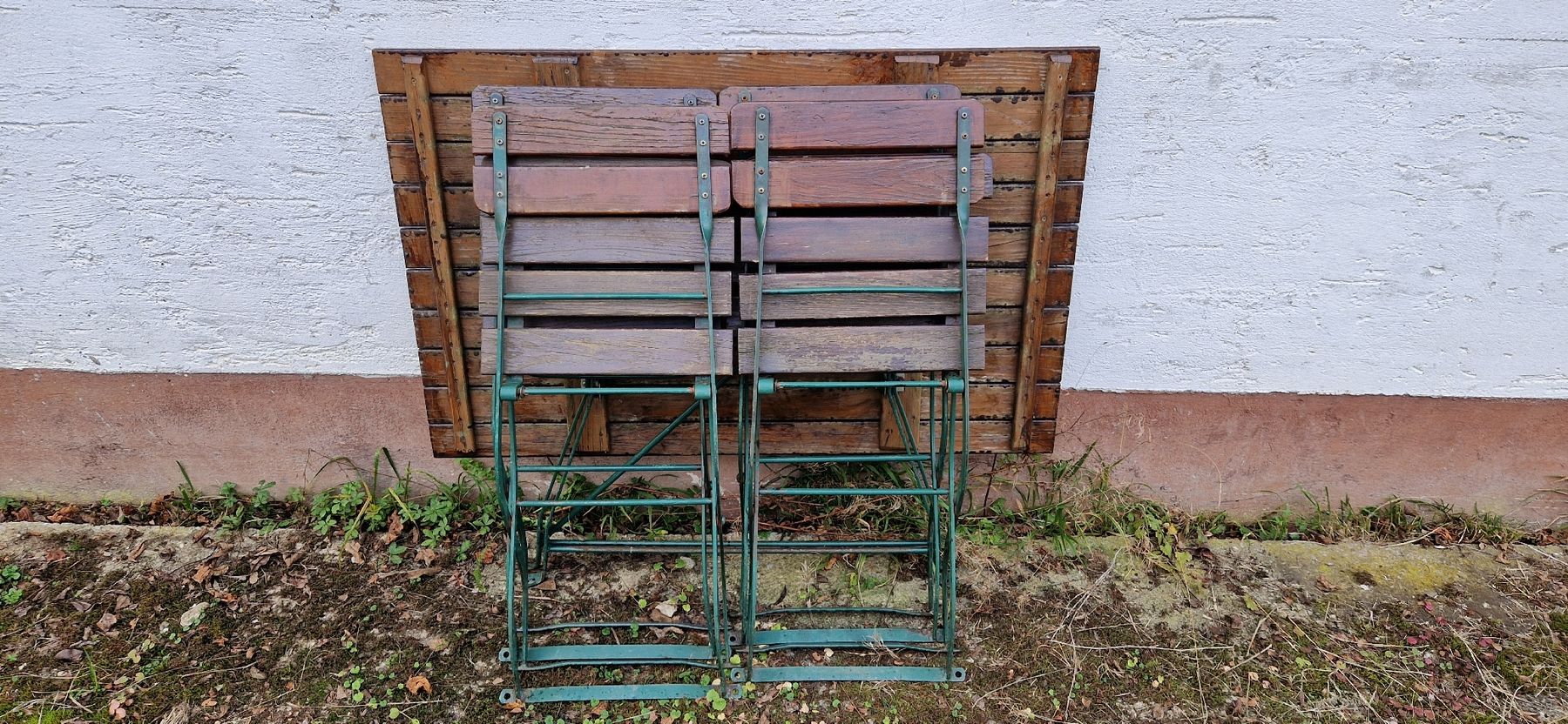 Set di tavolo e panche: Gartentisch mit 4 Gartenstühlen – Usato da Sulgen venduto da sim_bqw6 2