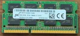 RAM SODIMM 8 Go DDR3L – Micron