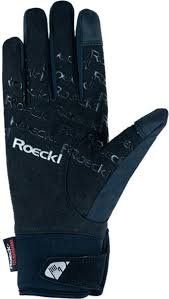 Roeckl Guanti & manicotti: Roeckl Winterreit-Handschuh, Gr. 7, schwarz – Nuovo e nell'imballaggio originale da Grüt (Gossau ZH) venduto da ecirtaeb56 1