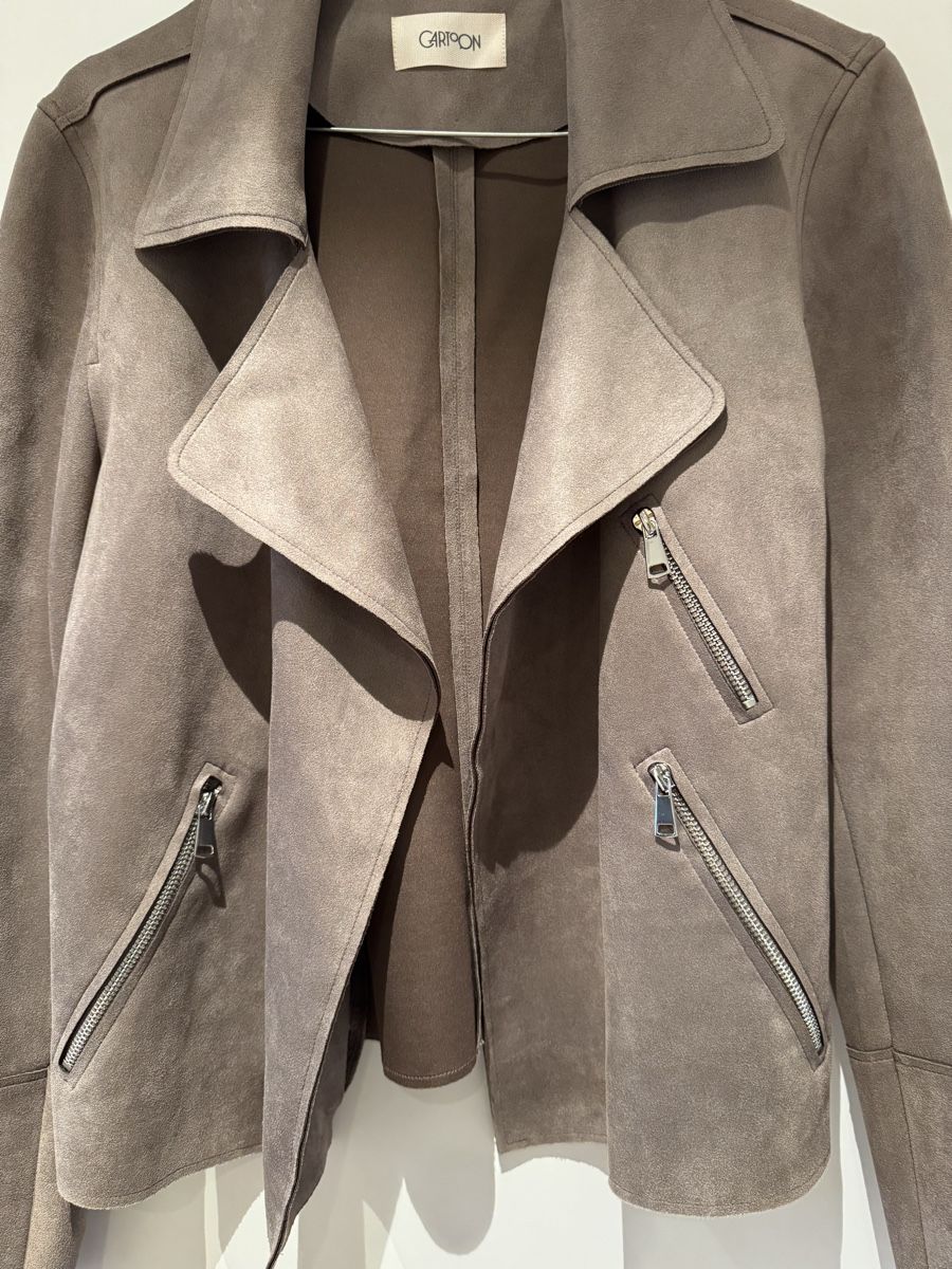 Vestes: Jacke in Wildlederoptik, Grösse 40 – D'occasion à Urtenen-Schönbühl par Lalablue 5