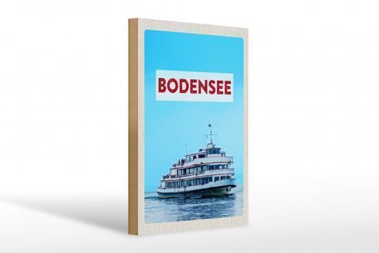 Schilder: Blechschild-BODENSEE MIT PASSAGIERSCHIFF – Neu und originalverpackt aus Rupperswil von big-one-sale 1