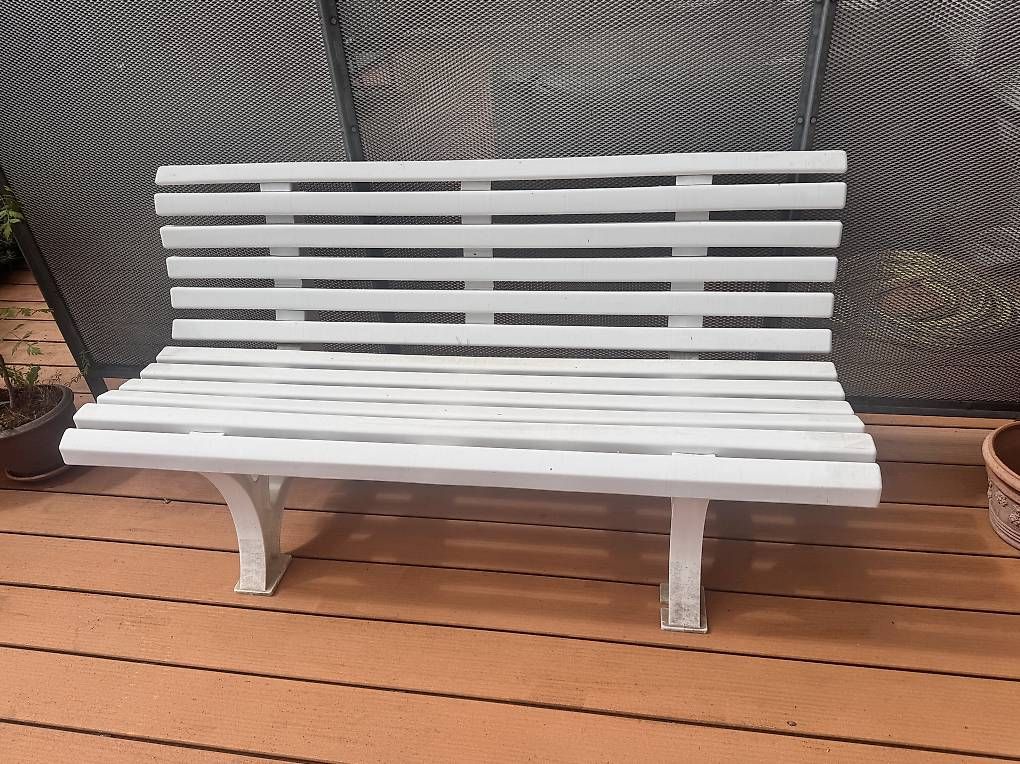 Panchine: Gartenbank weiss – Usato da Richterswil venduto da sarabi33