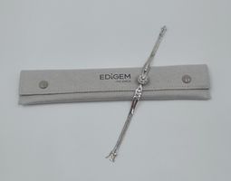 AUSSERGEWÖHNLICHES DIAMANT BRACELET IN 750 WEISSGOLD