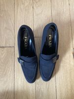 PRADA VINTAGE, Schuhe, Schwarz, Gr. 37.5