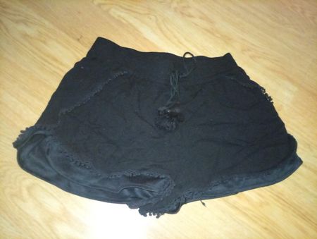 Kurze Hose Damen Schwarz Grösse 164 