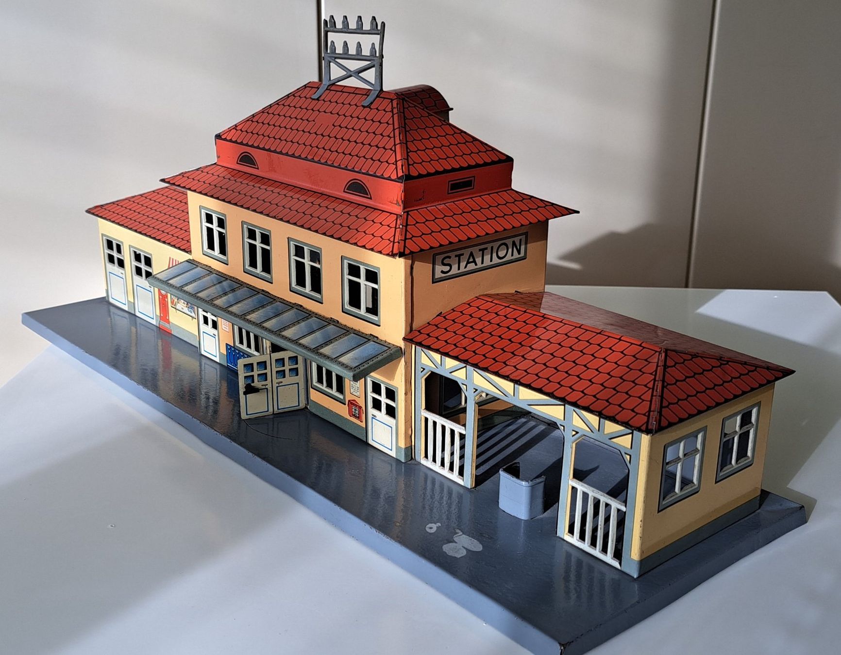 Modellini di ferrovie: Modelleisenbahn  BLECHBAHNHOF - Spur O - Vintage – Usato da Affoltern am Albis venduto da saminou01 3