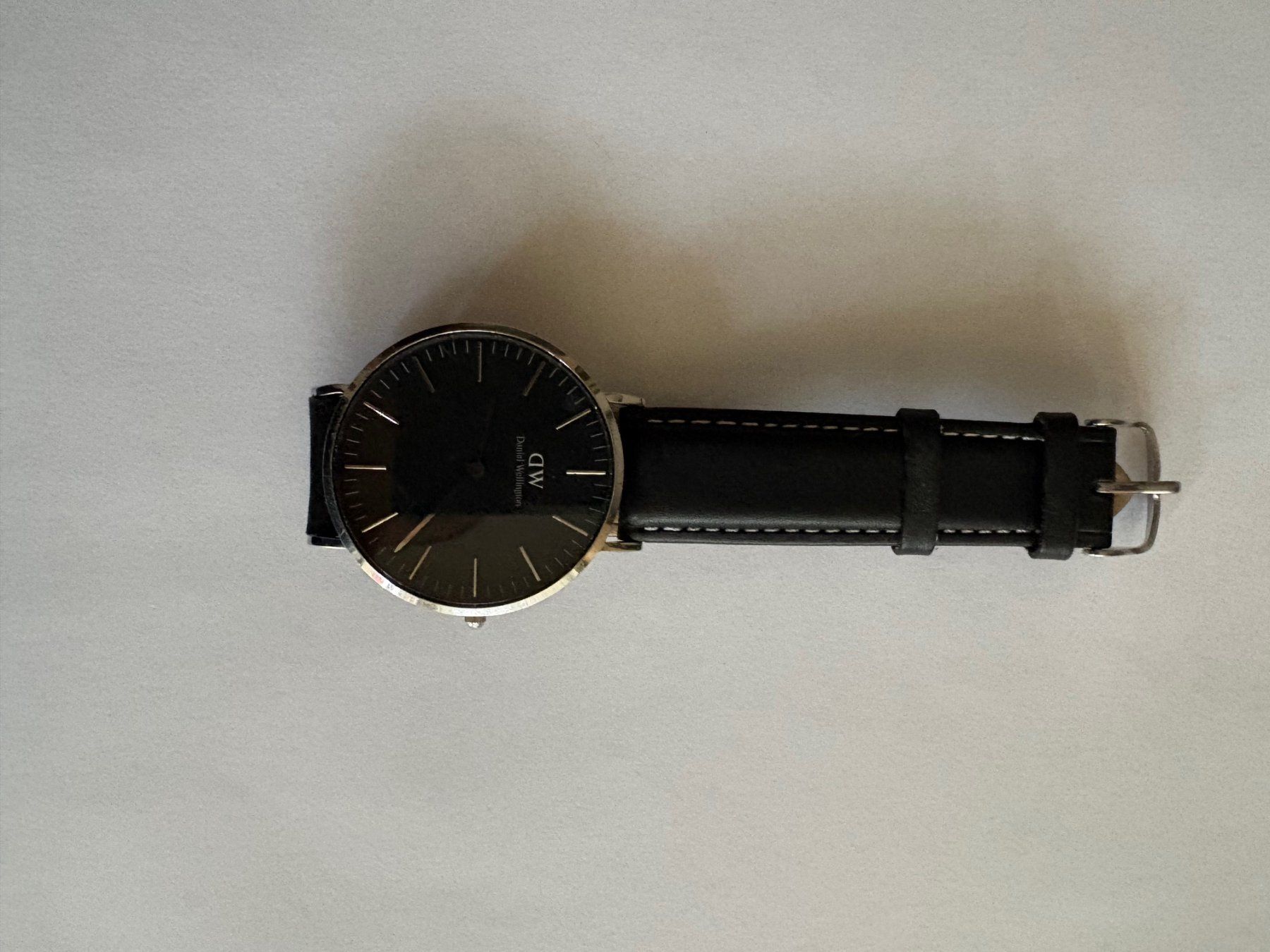 Daniel Wellington Orologi: Originalem Daniel Wellington in schwarz – Usato da Winterthur venduto da UncleMikha-el 1