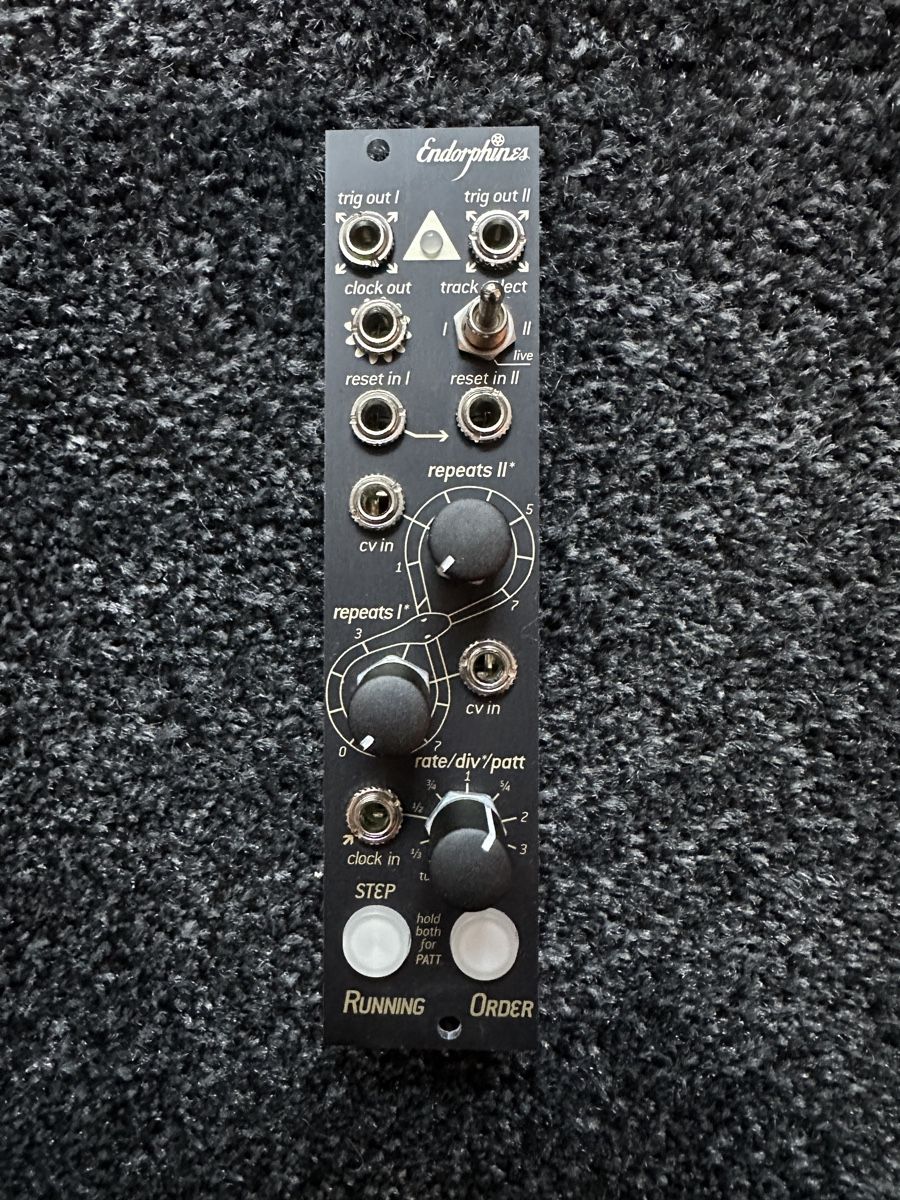 Strumenti musicali: Endorphines Running Order Sequencer - Eurorack Module – Usato da Zürich venduto da aiselin