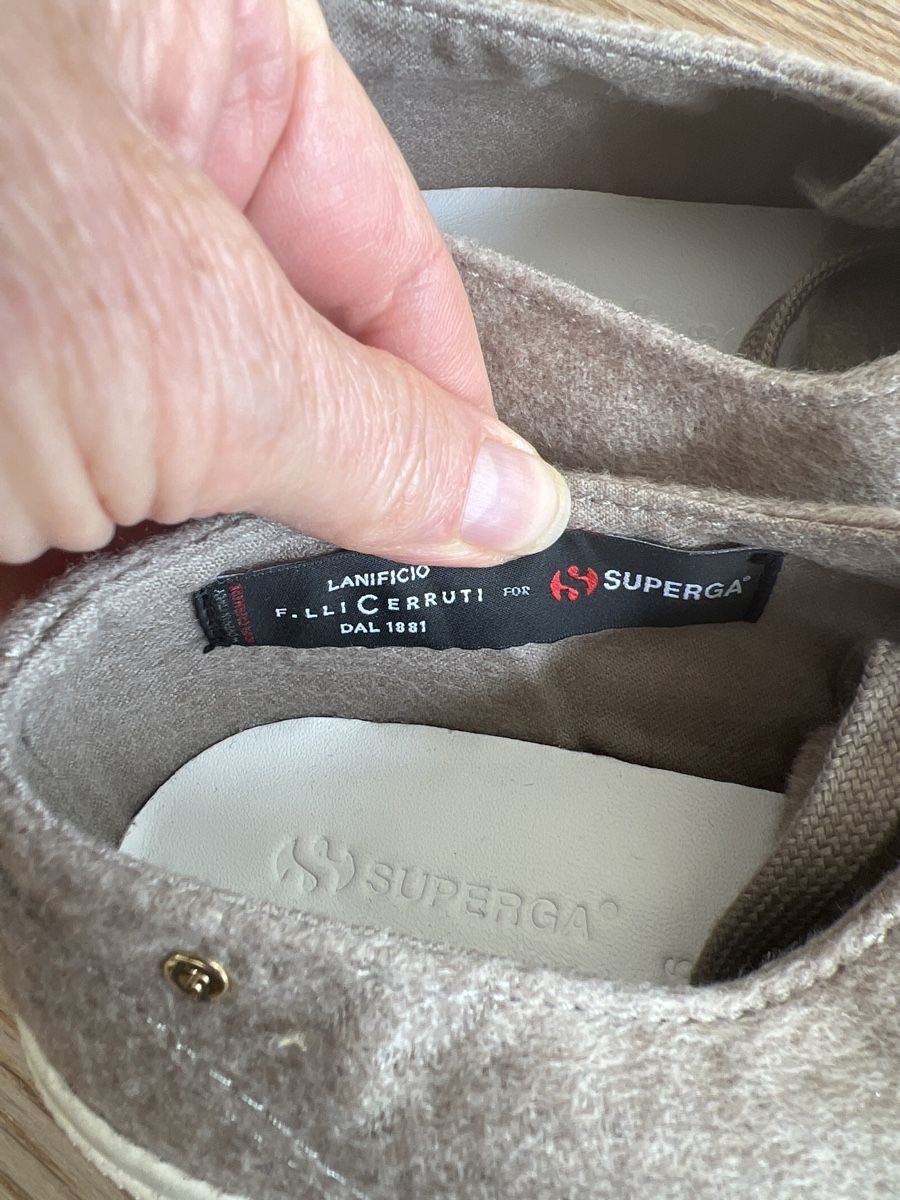 Damenschuhe: Superga Sneaker, Wolle, Top , Gr. 36 – Neu (gemäss Beschreibung) aus Richterswil von 2005luciam 5