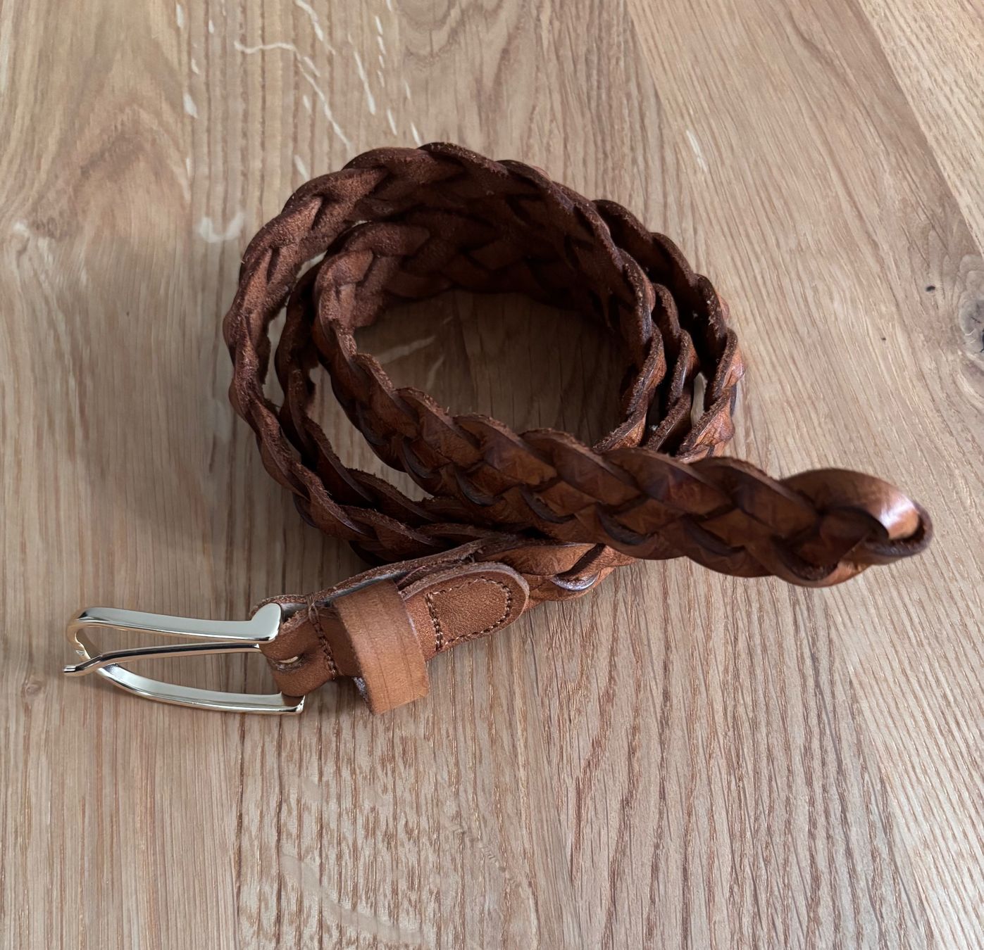 Cinture: Vanzetti cognac braided leather belt, size 75 – Nuovo e nell'imballaggio originale da Kilchberg ZH venduto da ben_pc68 3