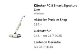 Nassreiniger Kärcher FC 8 Smart Signature Line