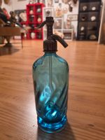 Siphon à eau gazeuse en ouraline (bleu)