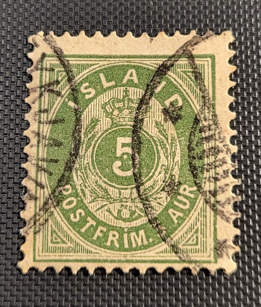 Tutti i francobolli: Island alte briefmarke – Usato da St Gallen venduto da Stampsalshobby