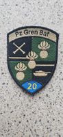 *** Badge Pz Gren Bat 20 mit klett ***