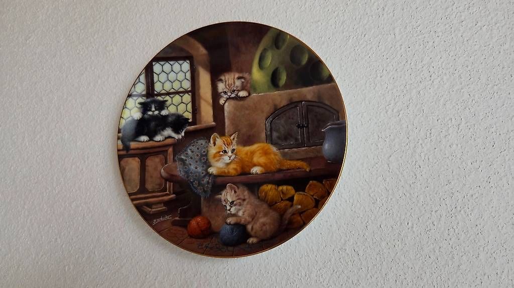 Piatti: Sammlerteller Katzen / Jürgen Scholz 2 – Usato da Worb venduto da Soan67