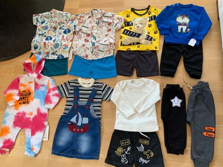 15 tl. Kleiderpaket, Gr. 74 (9 Monate), RESTPOSTEN