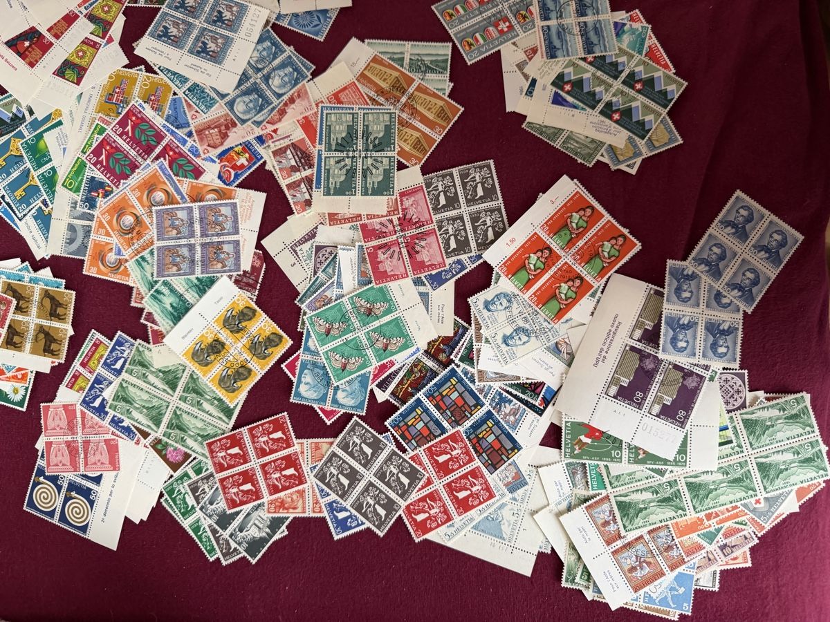 Tutti i francobolli: Kleiner Posten 4er Blöcke  – Usato da Murgenthal venduto da Tina_4055 1