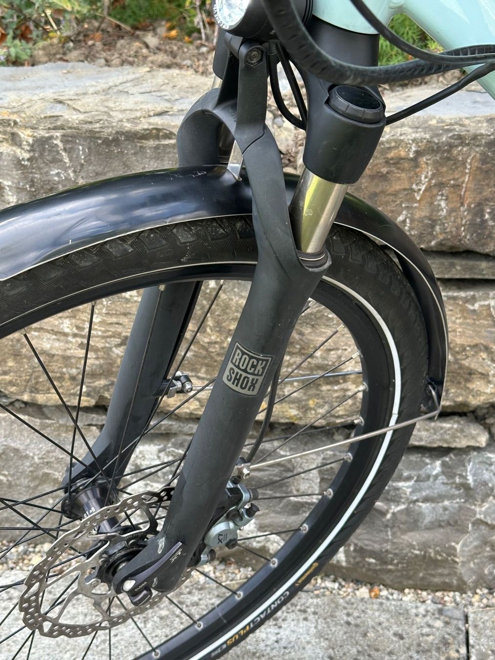 Ibex Biciclette: Damen E-Bike IBEX milch-blau – Usato da Grosshöchstetten venduto da urs_qsb2 3