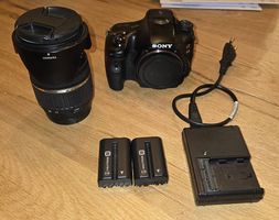Sony Alpha 65 (SLT-A65) Kamera-Set inkl. Top Tamron Objektiv