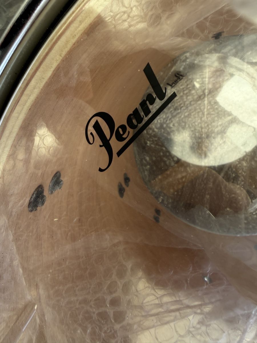 Sabian Musikinstrumente: Pearl Drum Set with Sabian Cymbals Black – Gebraucht aus Grand-Lancy von Unic0 3