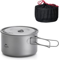 Titanium Pot Topf Ultraleicht 1.3L Naturehike (Toaks, MSR)