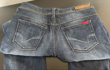 NEU ONLY Jeans W28 L32 Blue Casual Boyfriend