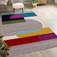 TOP PREIS 🔆 RIESIG 200x300 Teppich Multicolor modern NEU