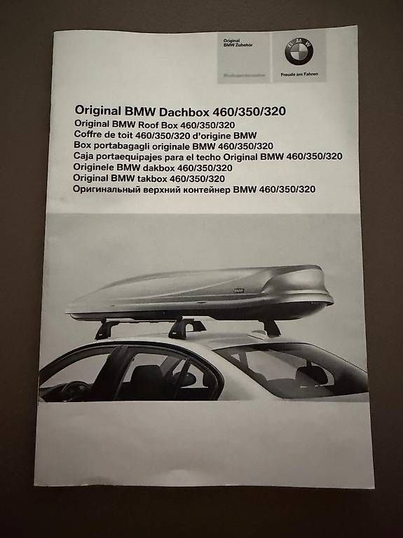 Box da tetto: BMW Dachbox – Usato da Thalwil venduto da Maria0512