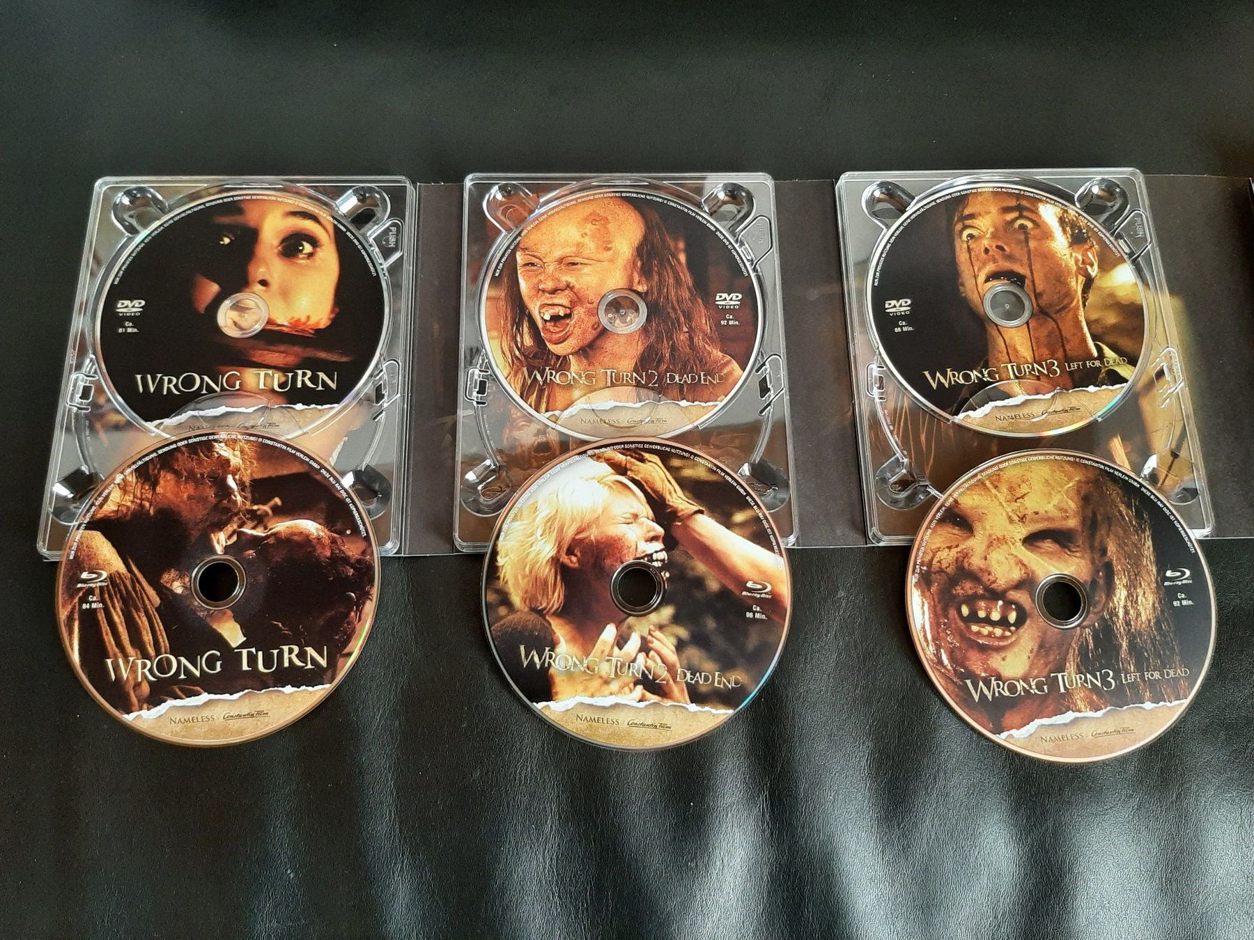 Alle DVDs: Wrong Turn 1-6 Blu-Ray + DVD Uncut Digipak Collection – Gebraucht aus Liestal von Film-Freak 6